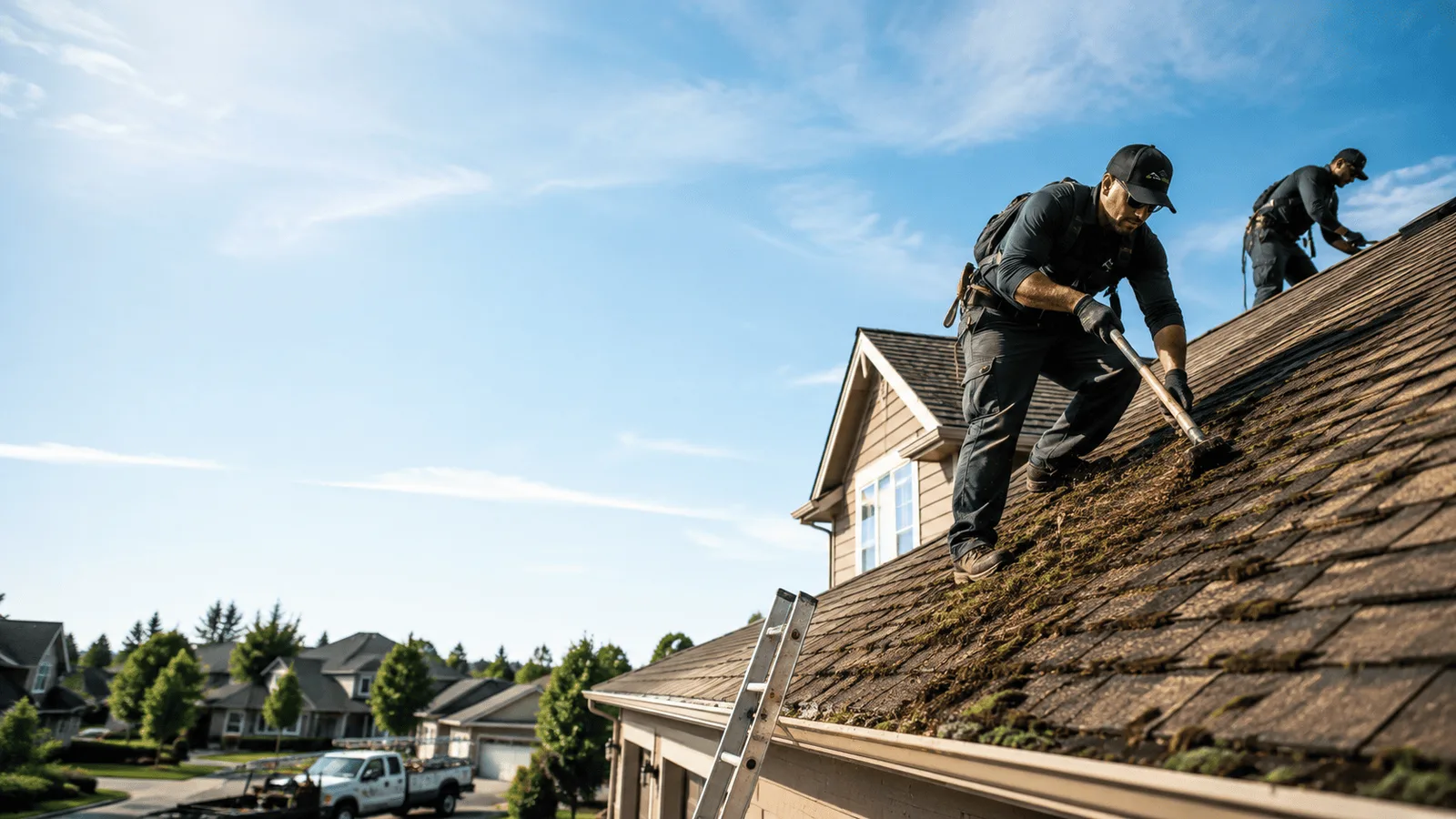 Roof Moss Removal in Burlingame, CA near me